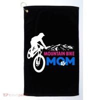 Mom Mountain Bike Gift Golf Towel thumb 0