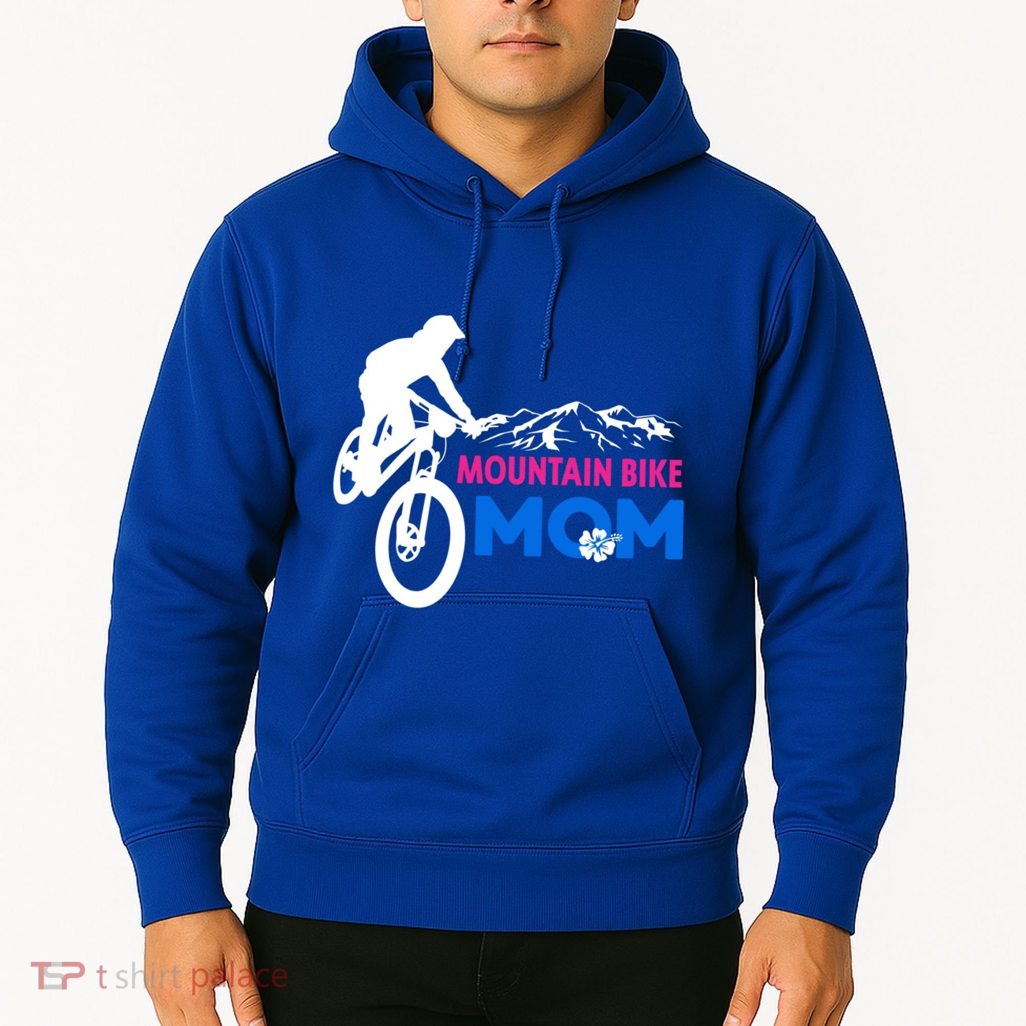 Mom Mountain Bike Gift Hoodie