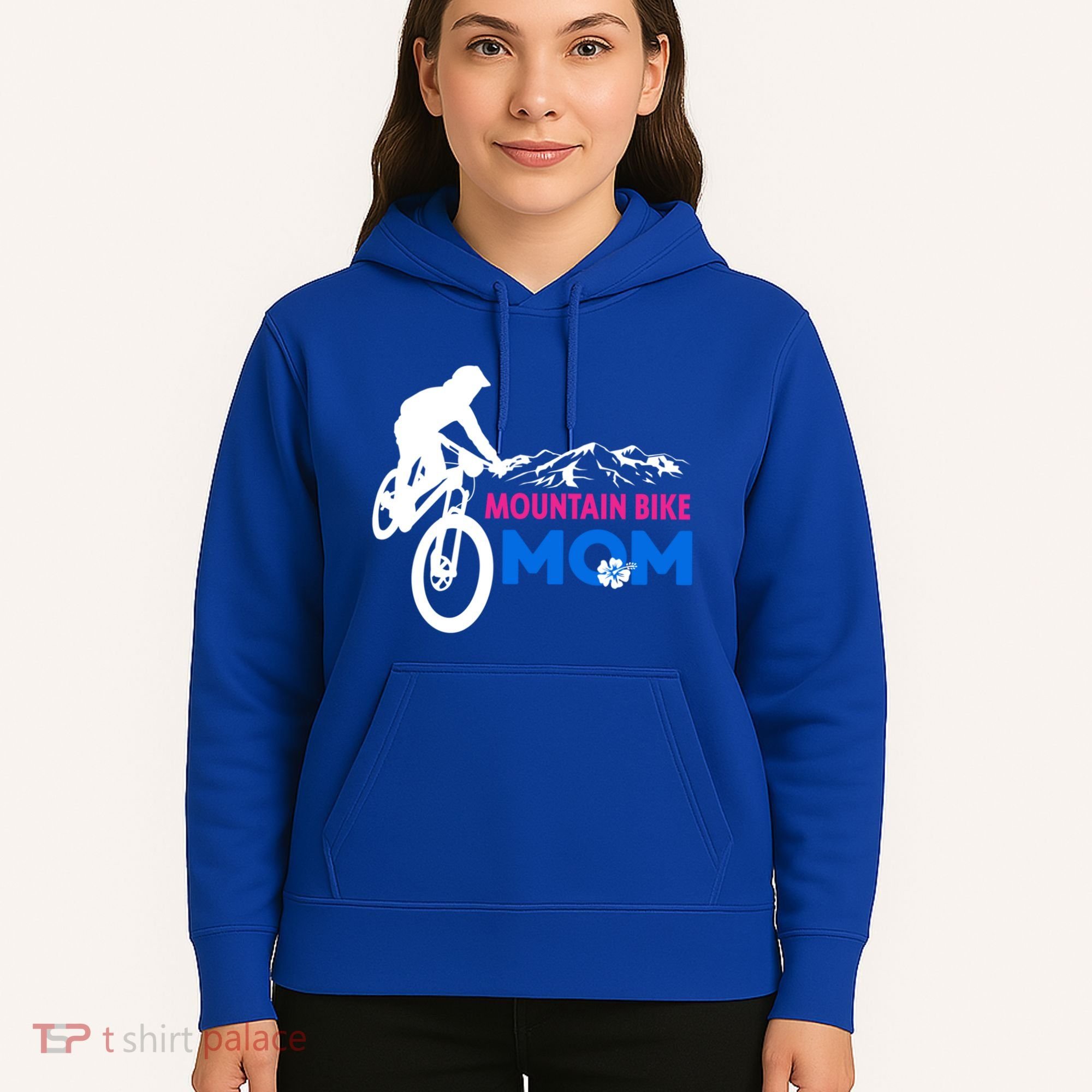 Mom Mountain Bike Gift Hoodie