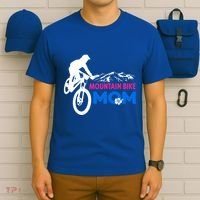 Mom Mountain Bike Gift T-Shirt thumb 6
