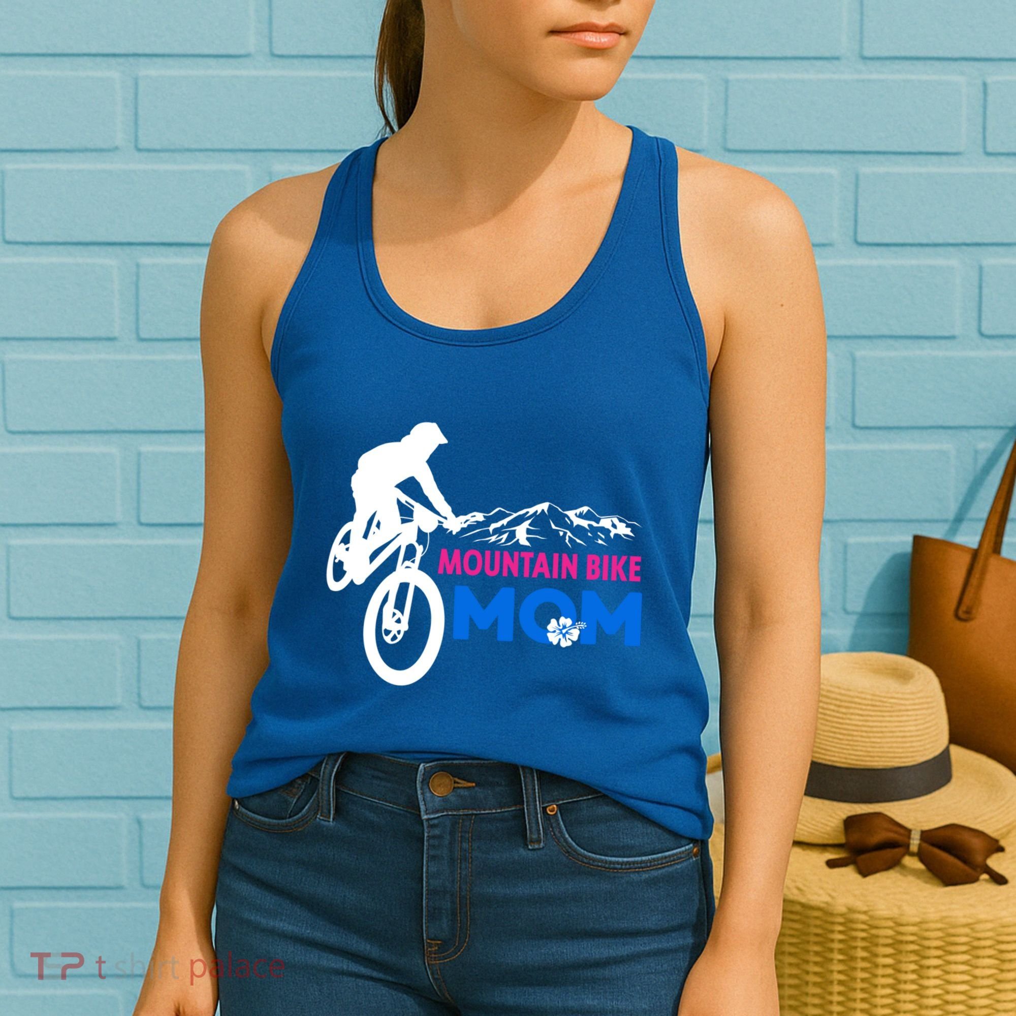 Mom Mountain Bike Gift Women's Tank Top