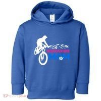 Mom Mountain Bike Gift Toddler Hoodie thumb 0