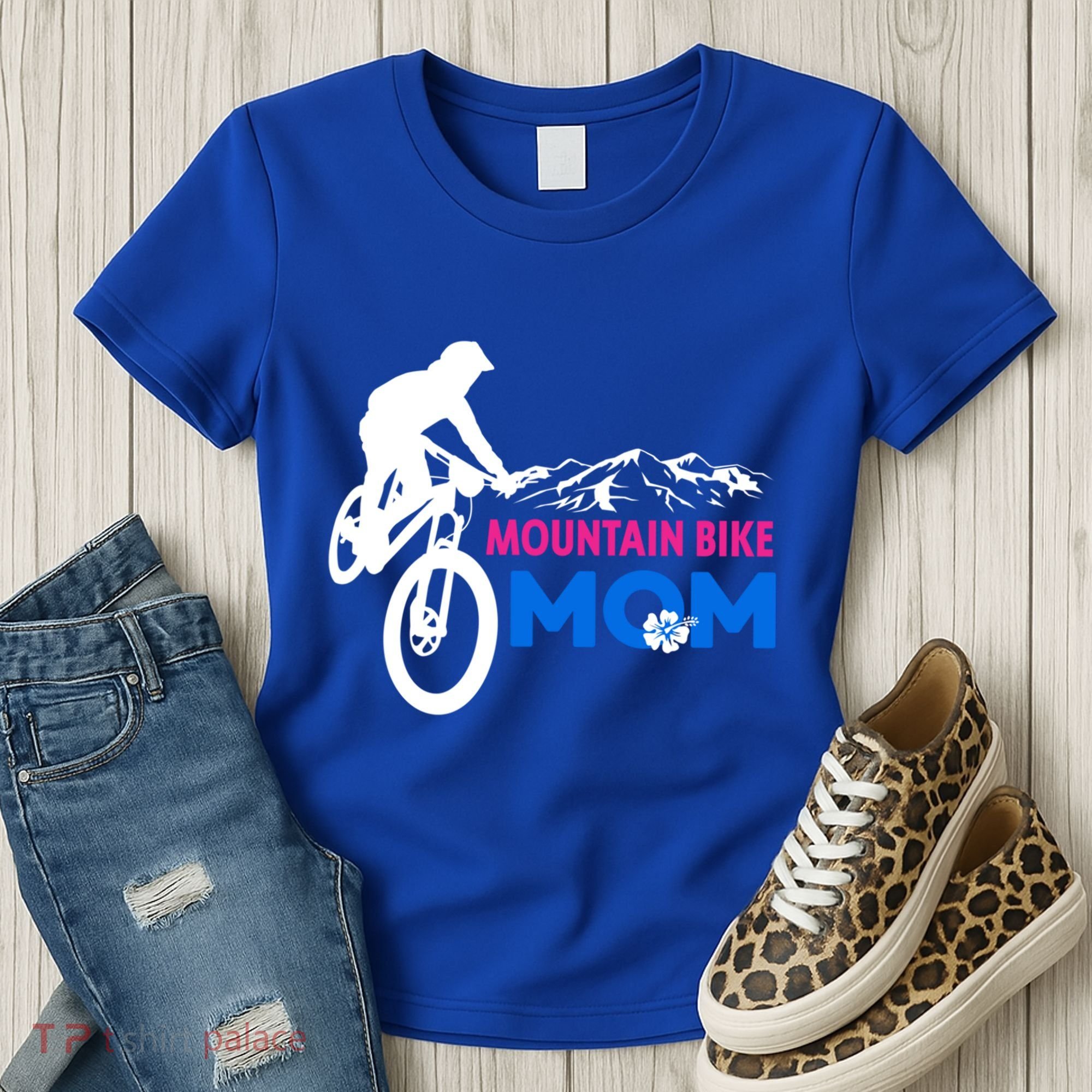 Mom Mountain Bike Gift Women's T-Shirt