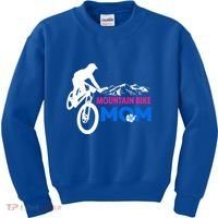 Mom Mountain Bike Gift Kids Sweatshirt thumb 0