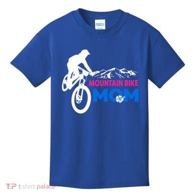 Mom Mountain Bike Gift Kids T-Shirt