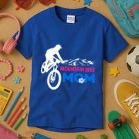 Mom Mountain Bike Gift Kids T-Shirt thumb 3