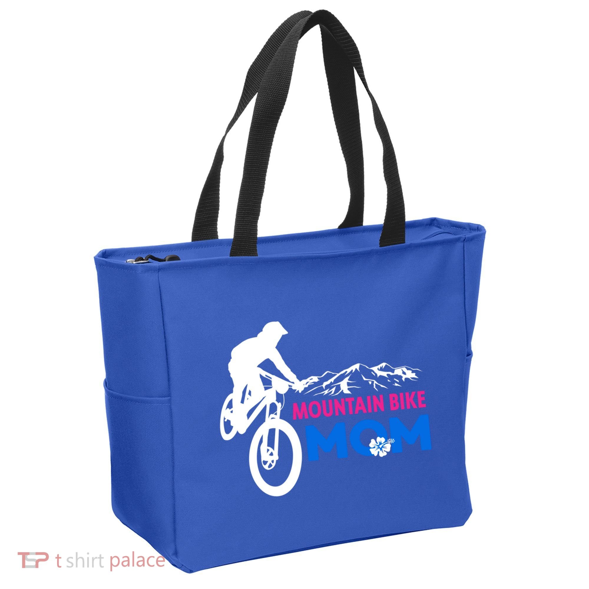 Mom Mountain Bike Gift Tote Bag