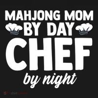 Mahjong Mom By Day Chef By Night Mahjong Player Gift Pajama Set thumb 2