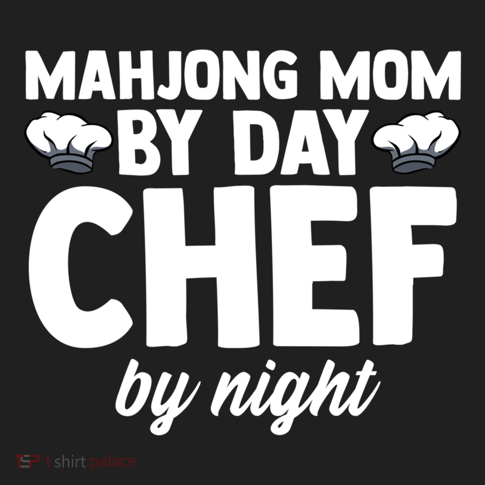 Mahjong Mom By Day Chef By Night Mahjong Player Gift Golf Towel