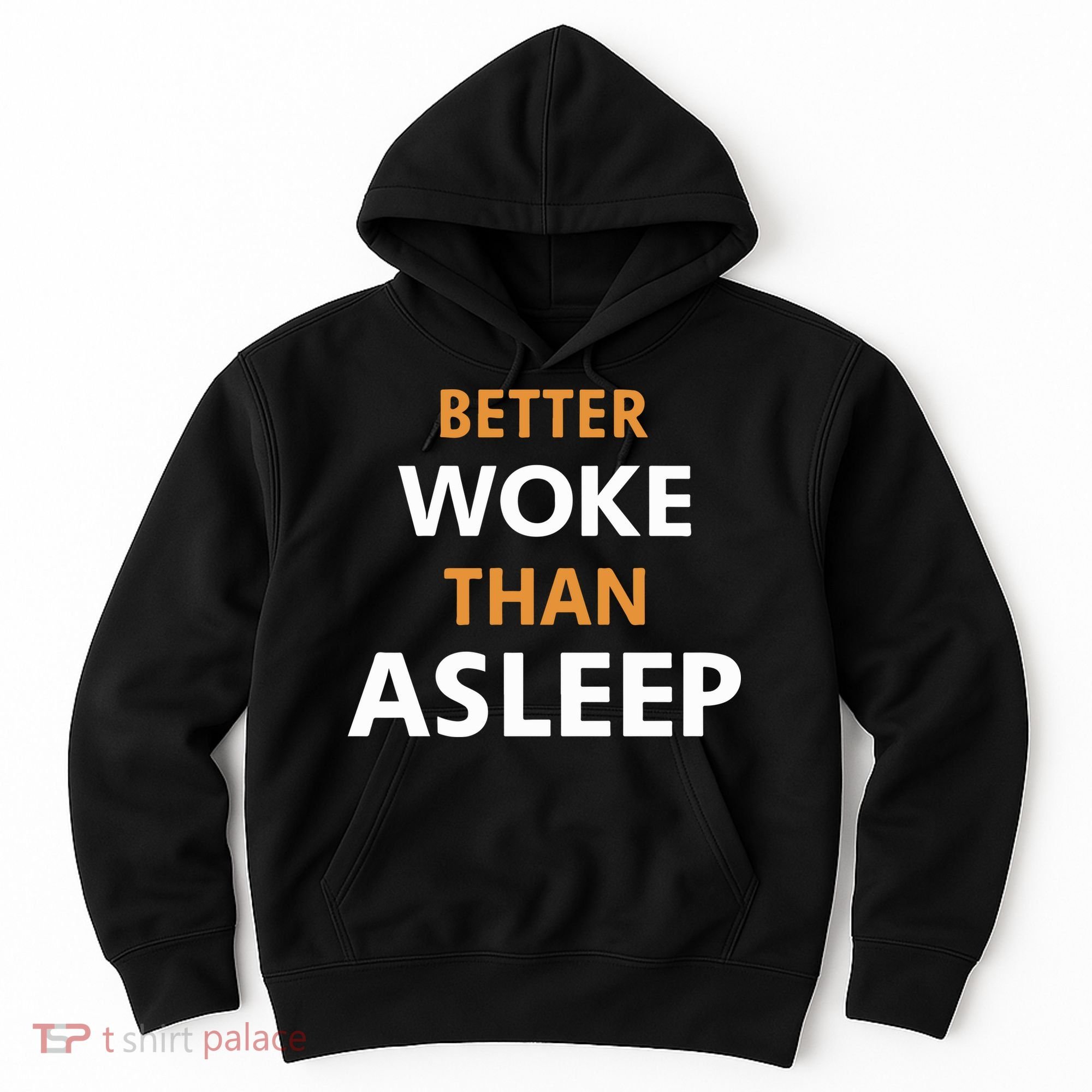 Mahogany Mommies Better Woke Than Asleep Hoodie