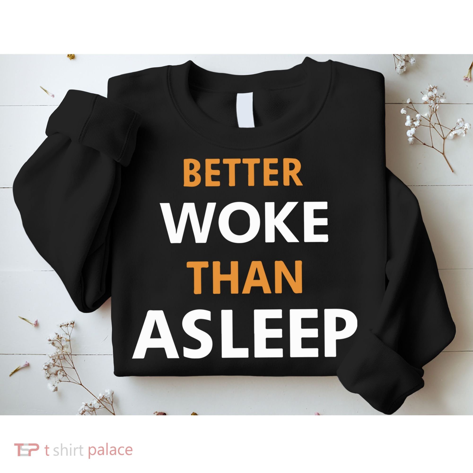 Mahogany Mommies Better Woke Than Asleep Sweatshirt