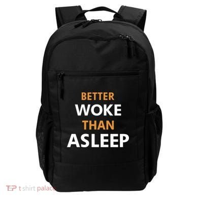 Mahogany Mommies Better Woke Than Asleep Backpack