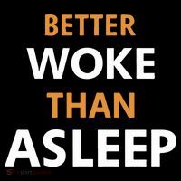 Mahogany Mommies Better Woke Than Asleep Women's Hoodie thumb 2