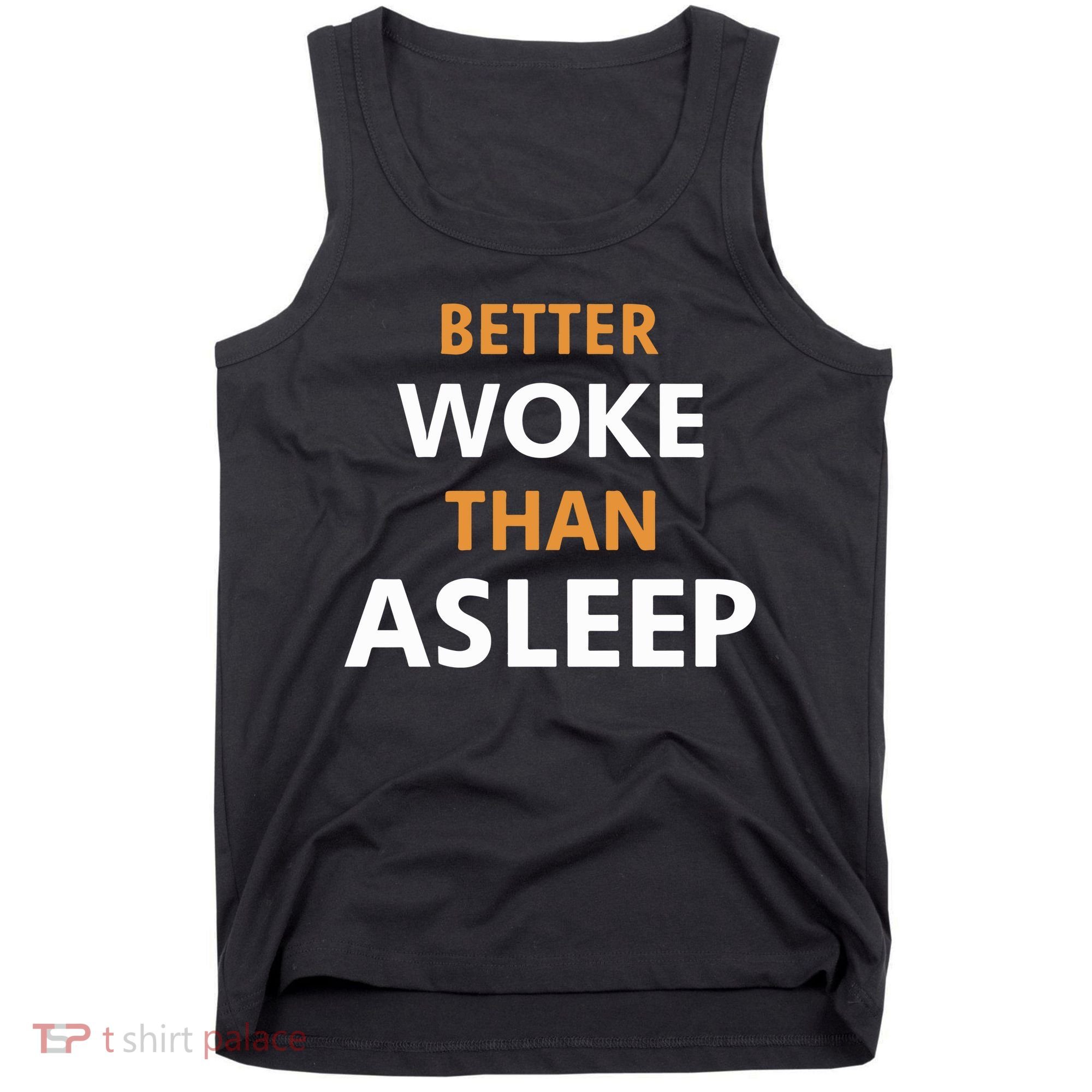 Mahogany Mommies Better Woke Than Asleep Tank Top