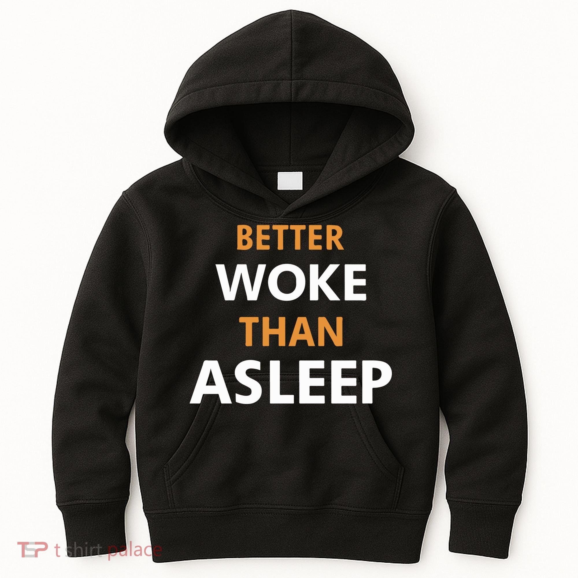 Mahogany Mommies Better Woke Than Asleep Kids Hoodie