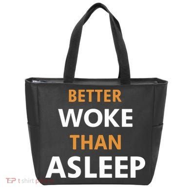 Mahogany Mommies Better Woke Than Asleep Tote Bag