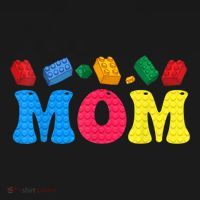 Mom Master Builder Building Bricks Blocks Family Set Parents Gift Pajama Set thumb 2