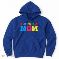 Mom Master Builder Building Bricks Blocks Family Set Parents Gift Hoodie thumb 0