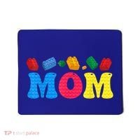 Mom Master Builder Building Bricks Blocks Family Set Parents Gift Mousepad thumb 0