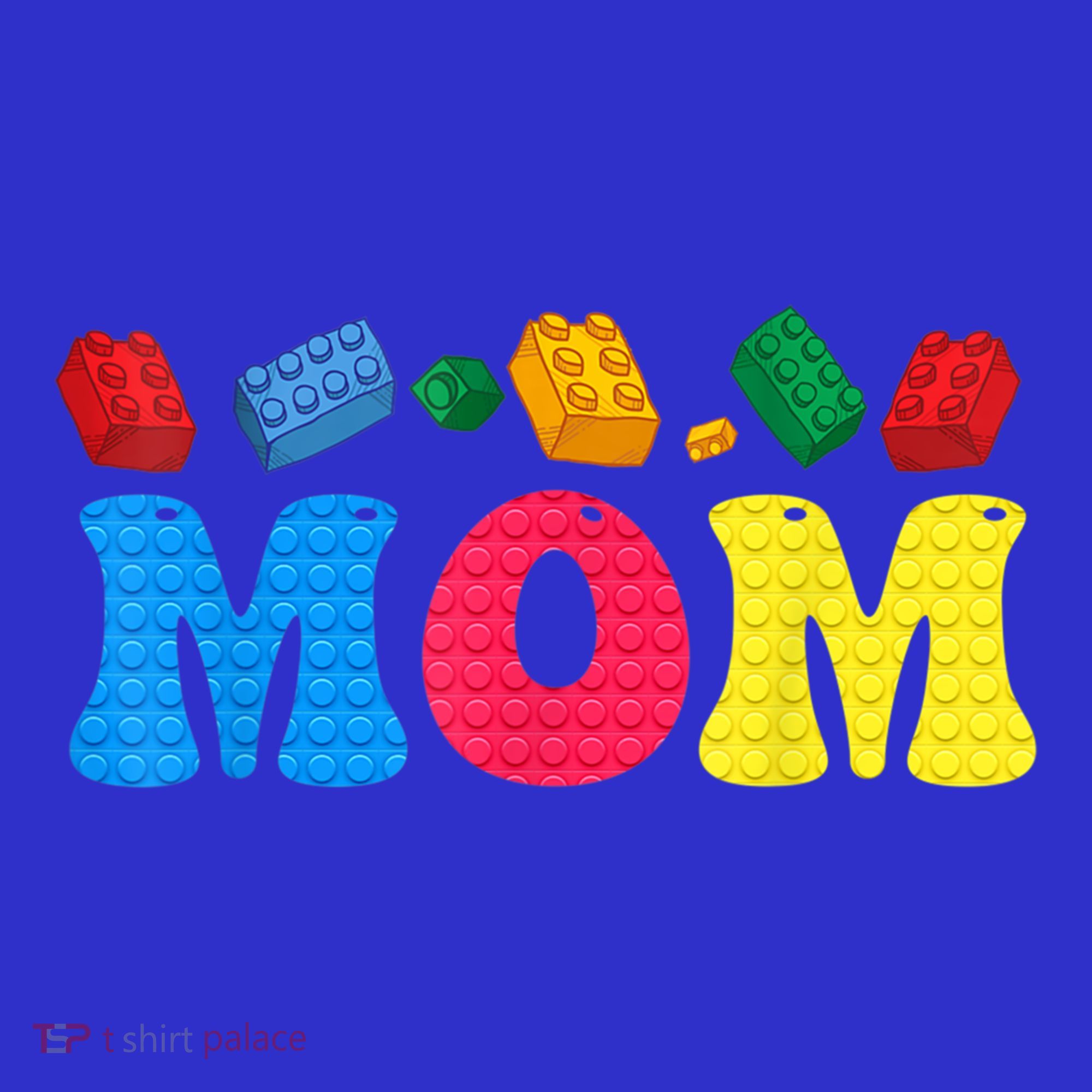 Mom Master Builder Building Bricks Blocks Family Set Parents Gift Tank Top