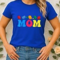 Mom Master Builder Building Bricks Blocks Family Set Parents Gift Women's T-Shirt thumb 2