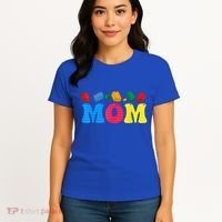 Mom Master Builder Building Bricks Blocks Family Set Parents Gift Women's T-Shirt thumb 4