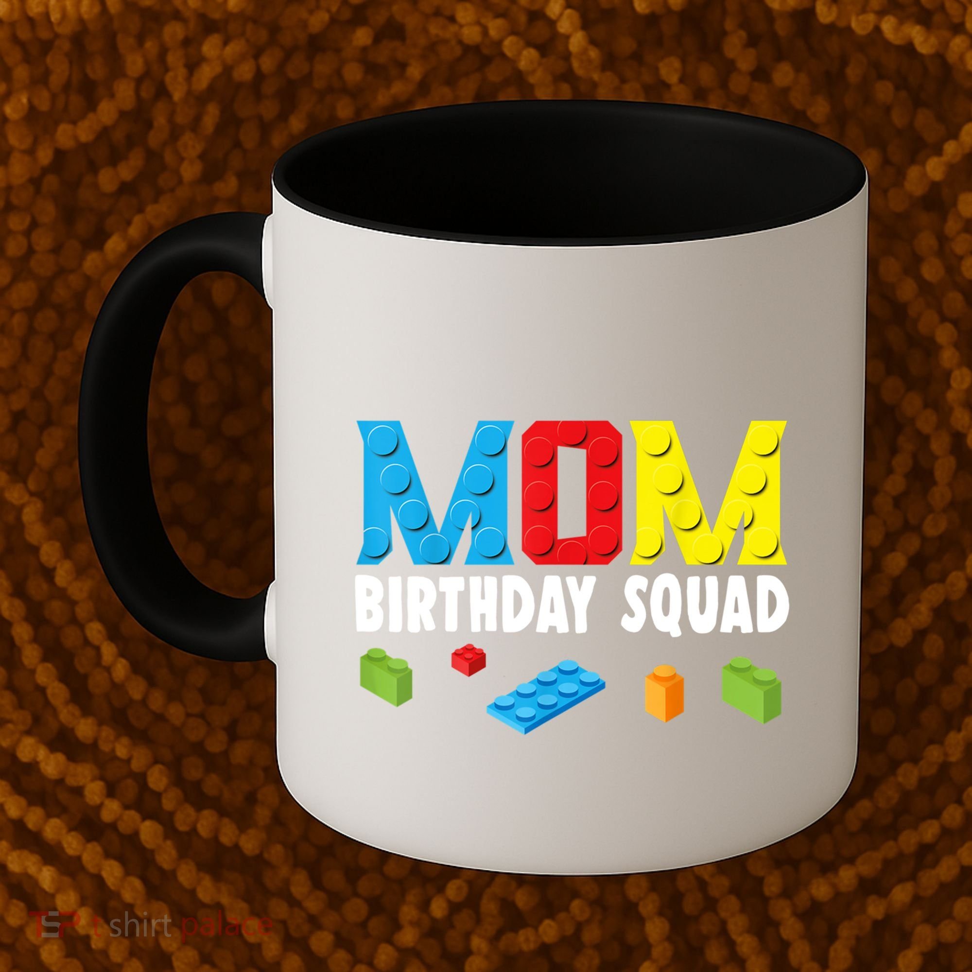 Mom Master Builder Building Bricks Blocks Mom Birthday Squad Gift Coffee Mug