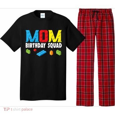 Mom Master Builder Building Bricks Blocks Mom Birthday Squad Gift Pajama Set