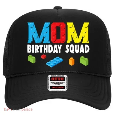 Mom Master Builder Building Bricks Blocks Mom Birthday Squad Gift Hat