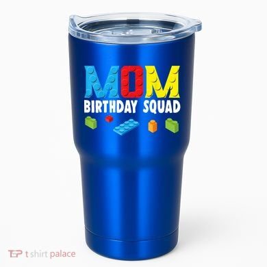 Mom Master Builder Building Bricks Blocks Mom Birthday Squad Gift Tumbler