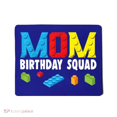 Mom Master Builder Building Bricks Blocks Mom Birthday Squad Gift Mousepad