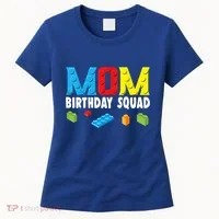 Mom Master Builder Building Bricks Blocks Mom Birthday Squad Gift Women's T-Shirt thumb 0