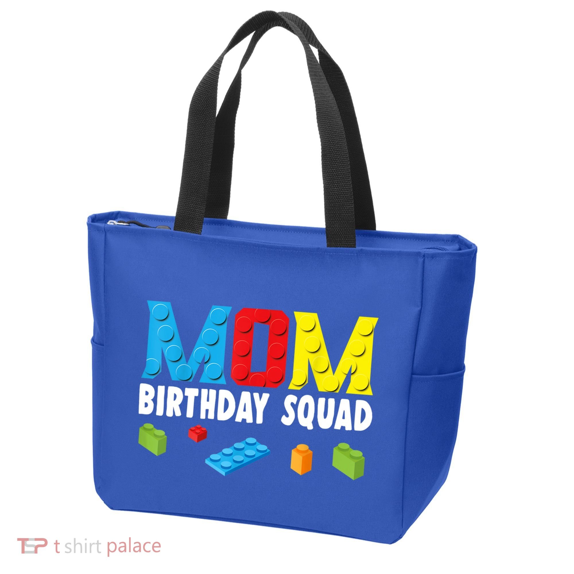 Mom Master Builder Building Bricks Blocks Mom Birthday Squad Gift Tote Bag