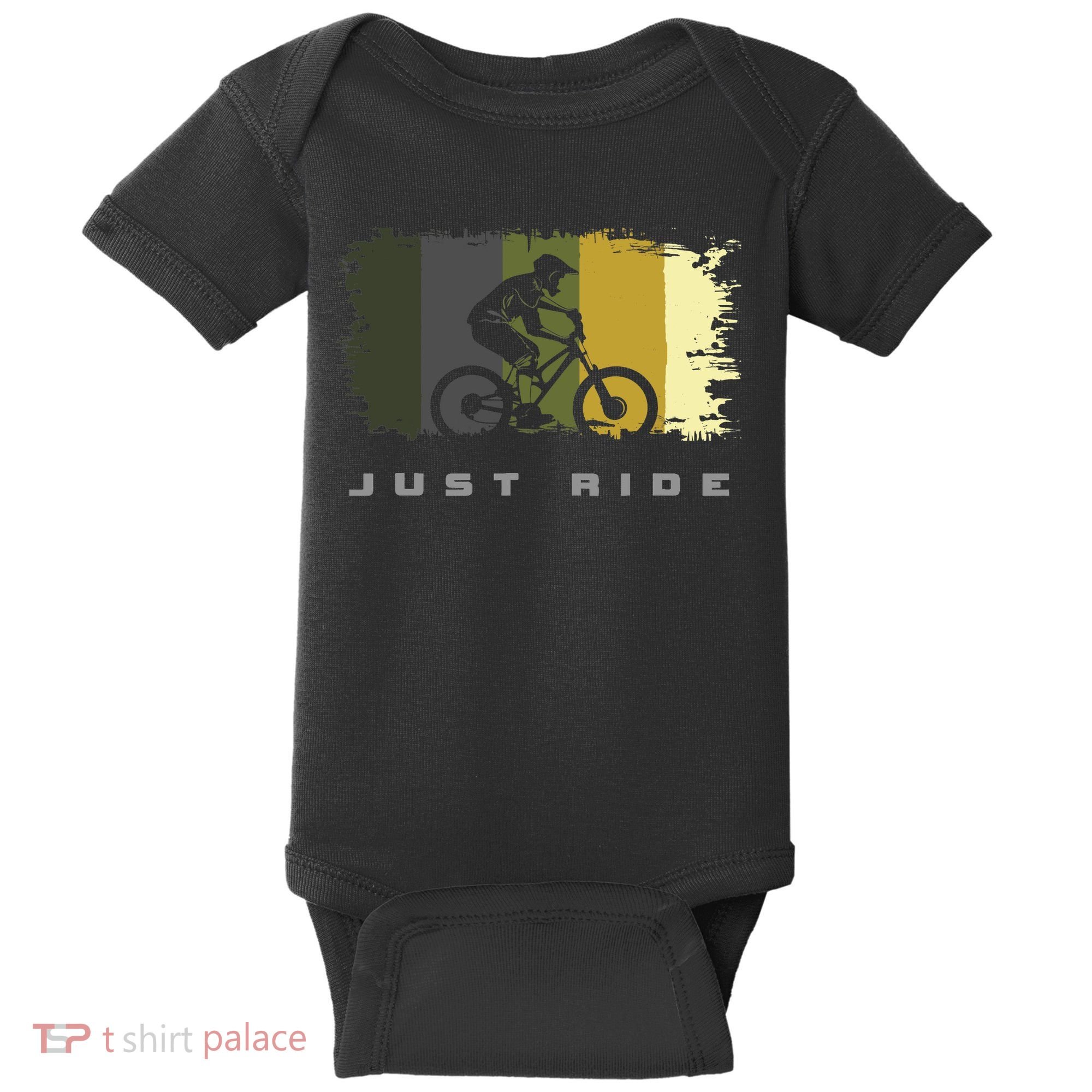 MTB Mountain Bike Baby Bodysuit