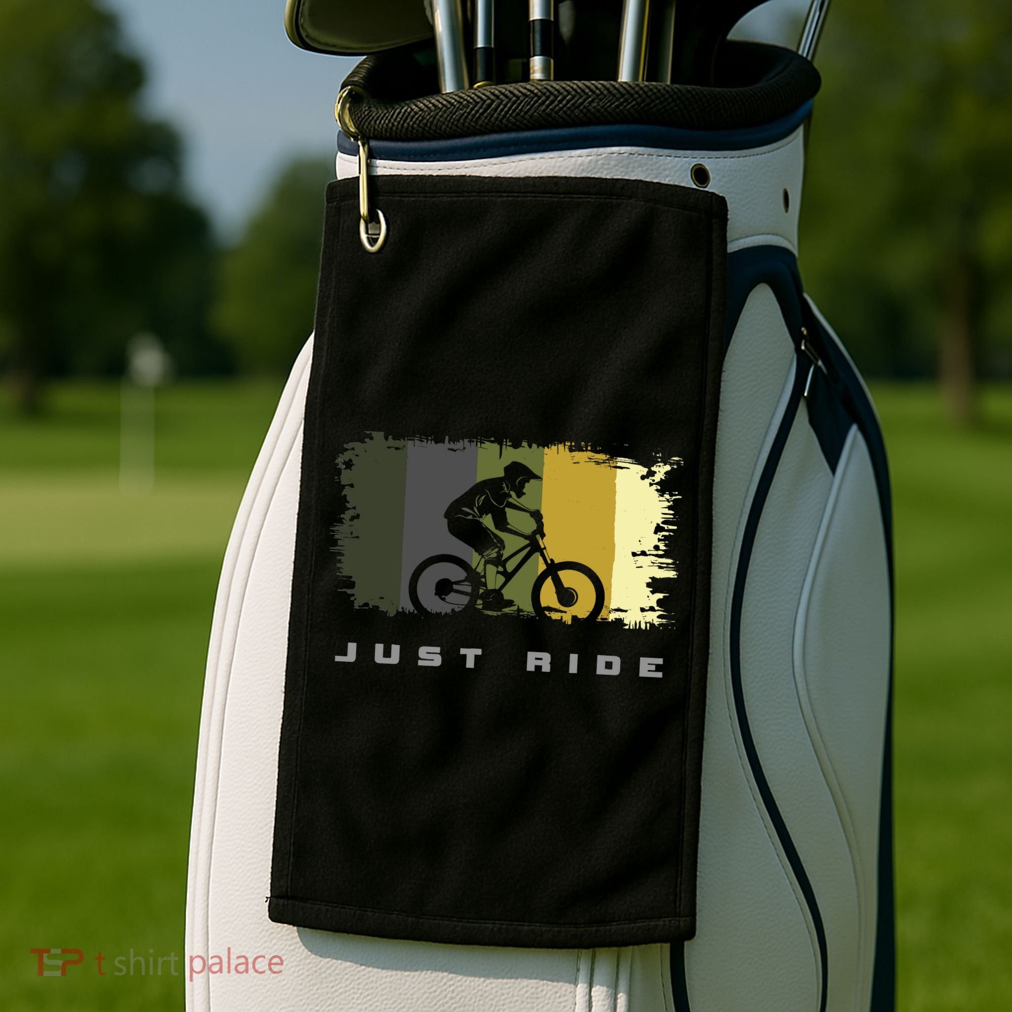 MTB Mountain Bike Golf Towel
