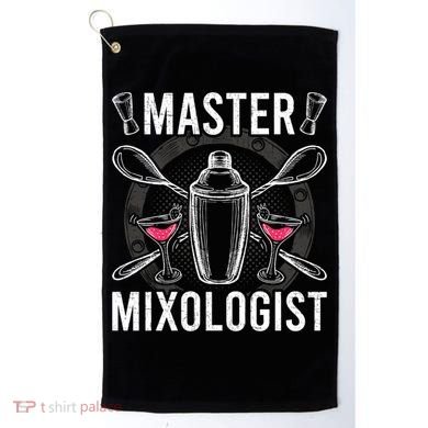 Master Mixologist Bartending Bartender Gift Golf Towel