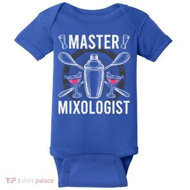 Master Mixologist Bartending Bartender Gift Baby Bodysuit