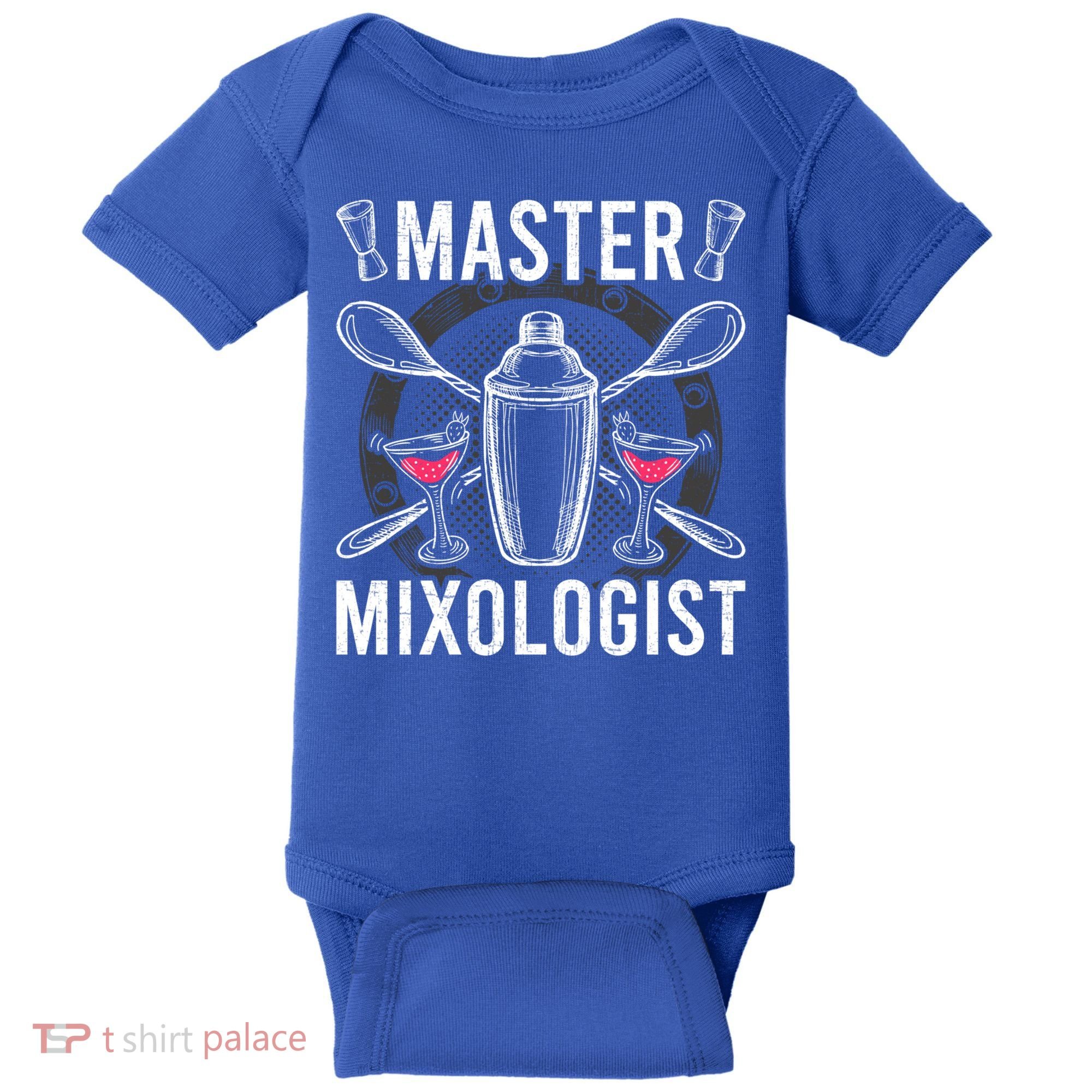 Master Mixologist Bartending Bartender Gift Baby Bodysuit
