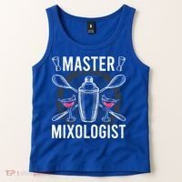 Master Mixologist Bartending Bartender Gift Tank Top thumb 2