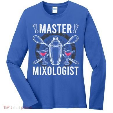 Master Mixologist Bartending Bartender Gift Women's Long Sleeve Shirt