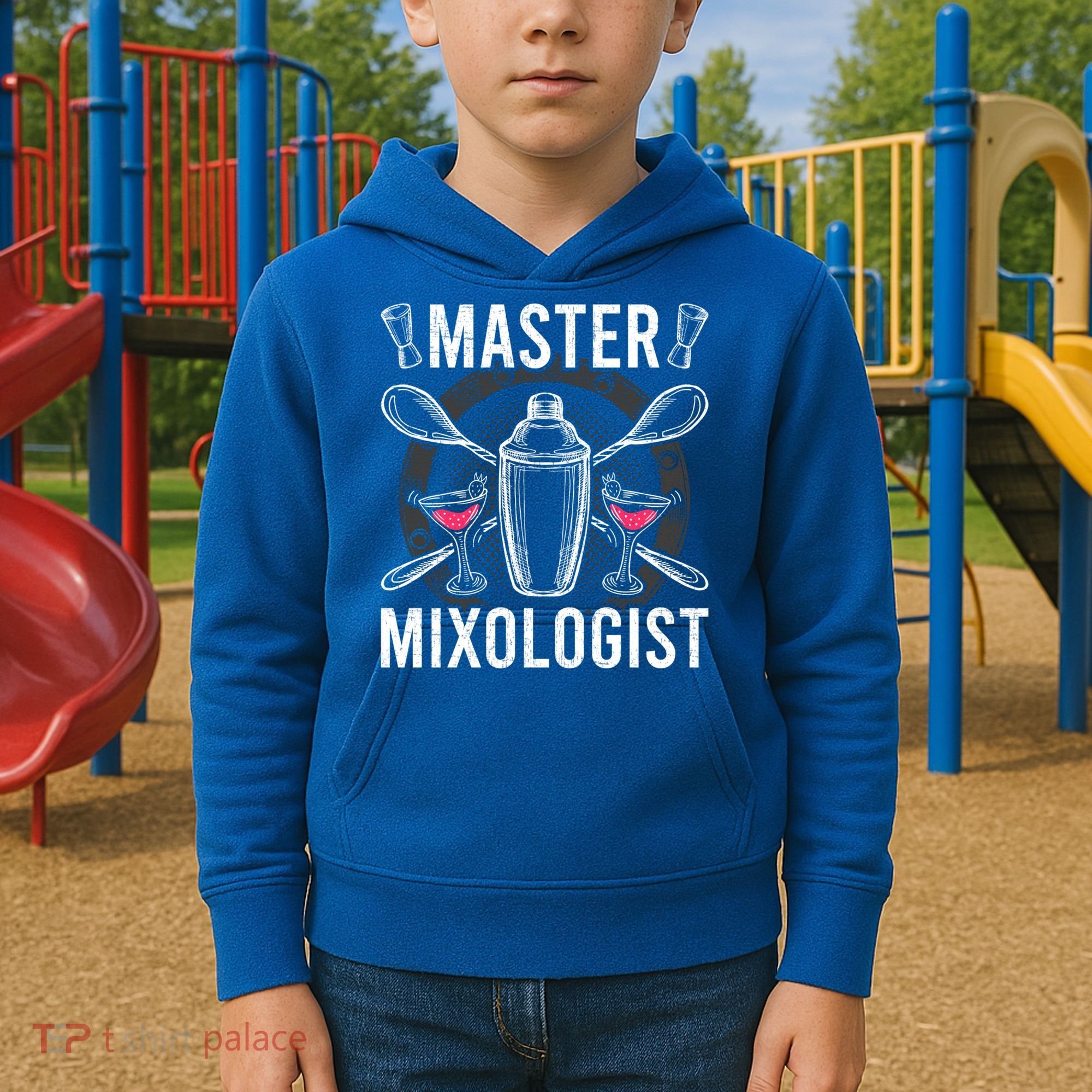 Master Mixologist Bartending Bartender Gift Kids Hoodie