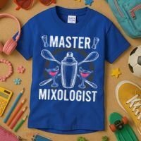 Master Mixologist Bartending Bartender Gift Kids T-Shirt thumb 3