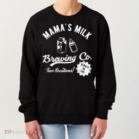 Mamas Milk Brewing Co Funny Cute Women's Sweatshirt thumb 0