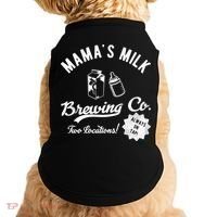 Mamas Milk Brewing Co Funny Cute Doggie Tank thumb 0