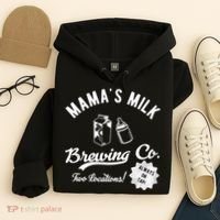 Mamas Milk Brewing Co Funny Cute Hoodie thumb 4