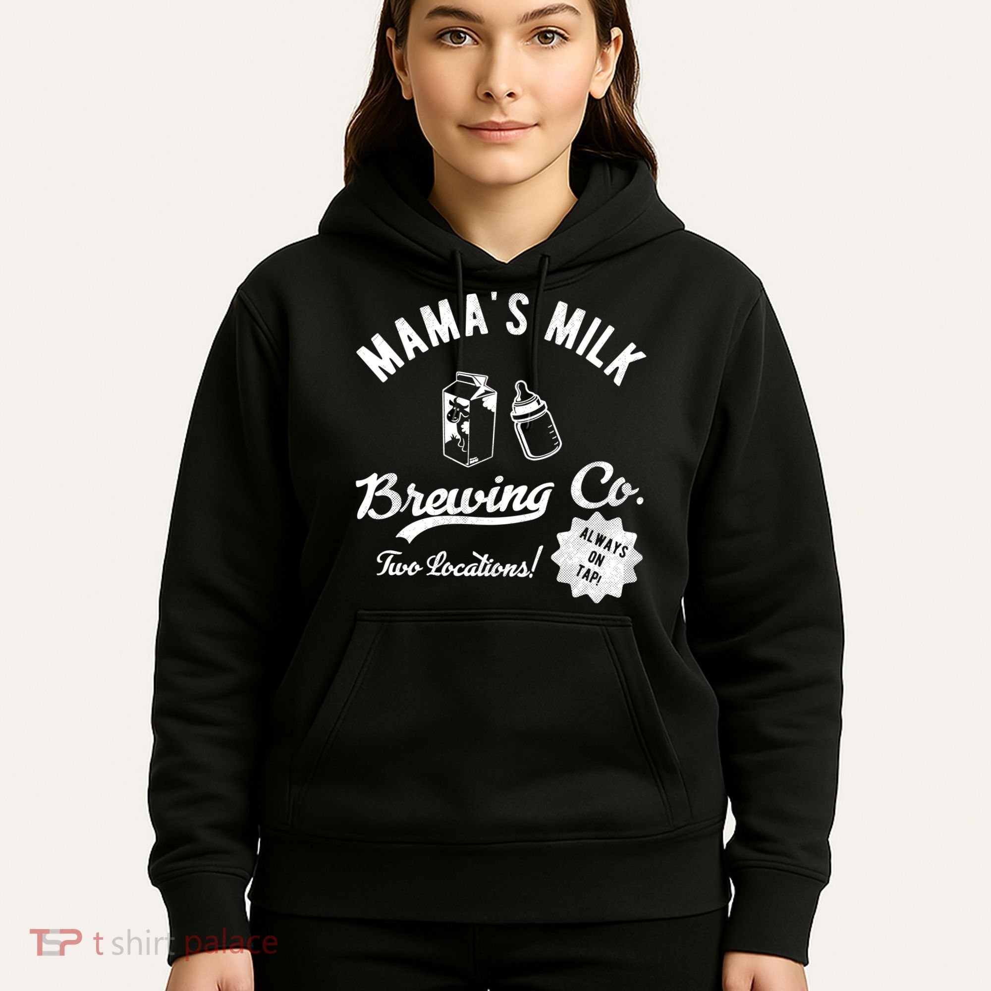 Mamas Milk Brewing Co Funny Cute Hoodie
