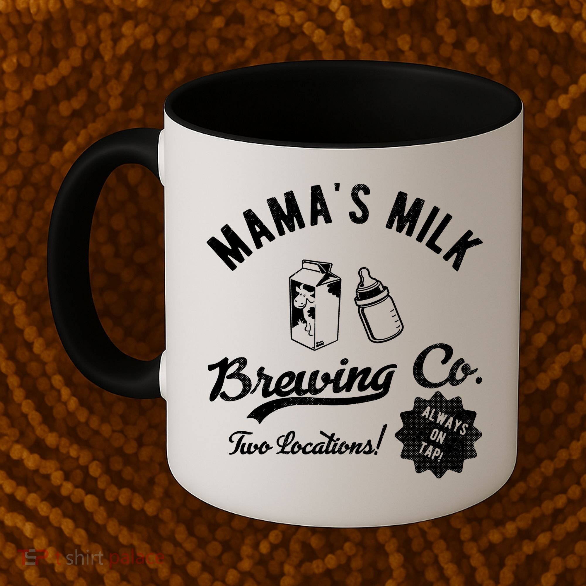 Mamas Milk Brewing Co Funny Cute Coffee Mug