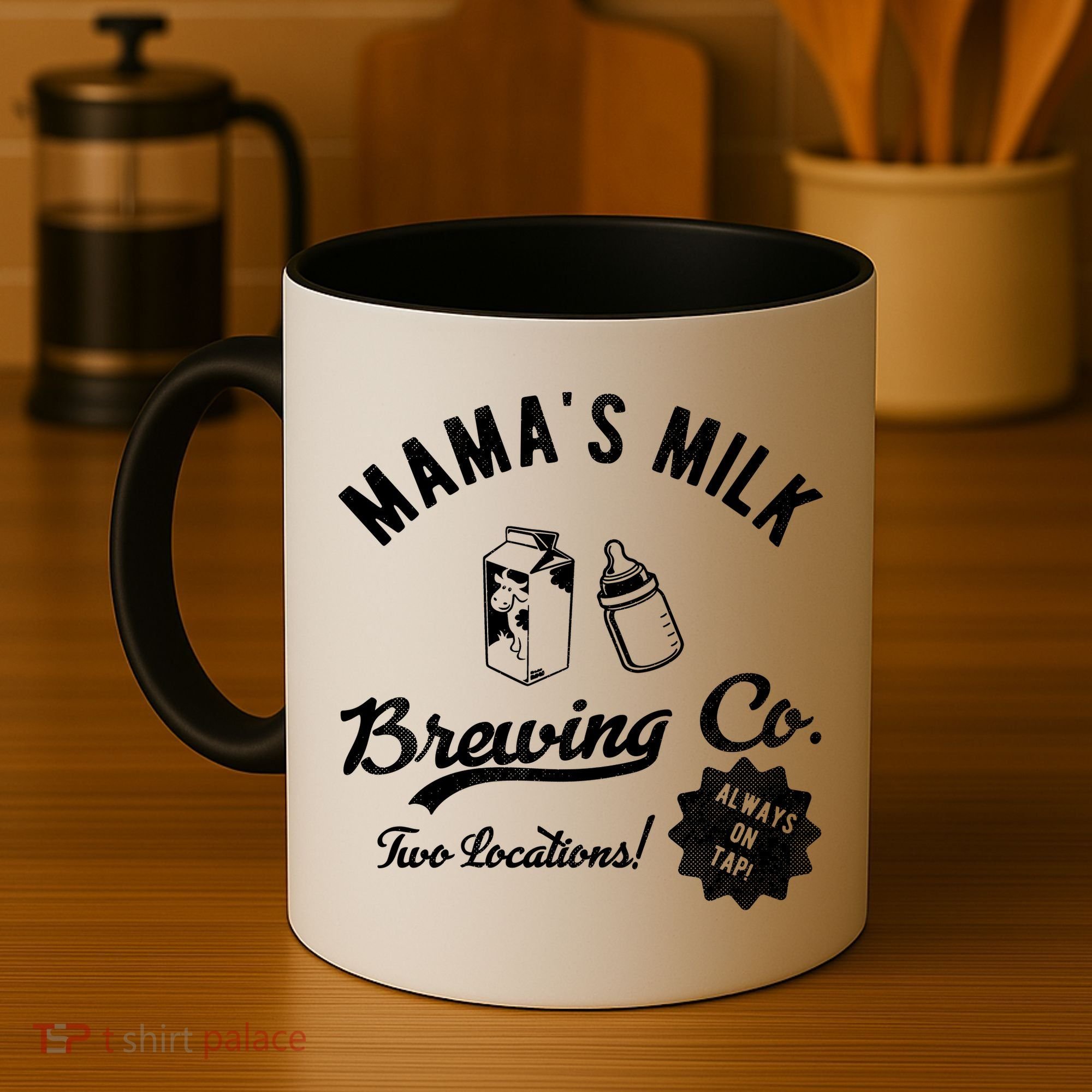 Mamas Milk Brewing Co Funny Cute Coffee Mug