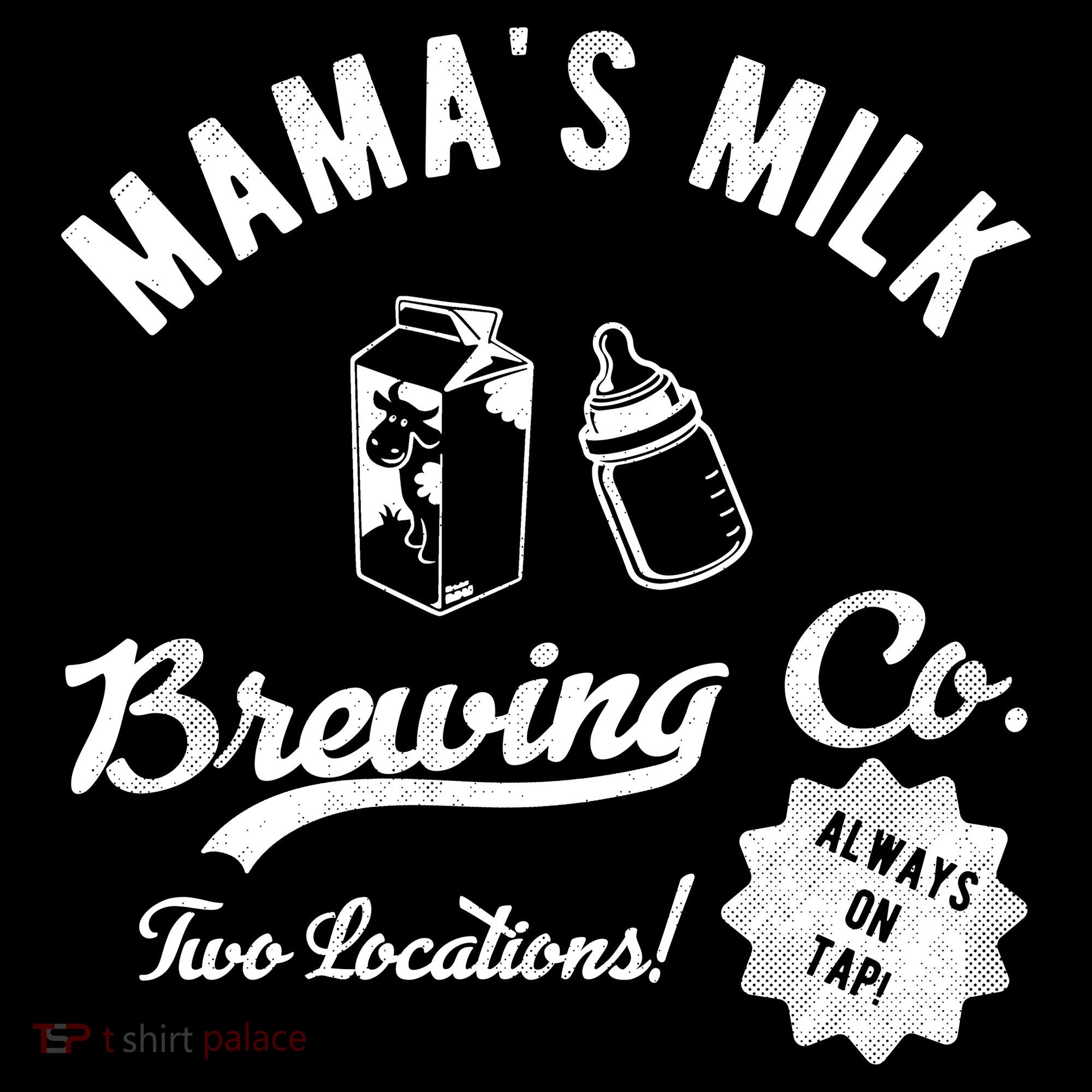 Mamas Milk Brewing Co Funny Cute Women's Hoodie