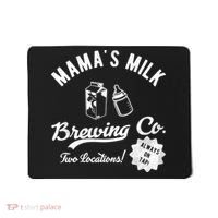 Mamas Milk Brewing Co Funny Cute Mousepad thumb 0